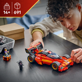 LEGO® NINJAGO® X-1 Ninja Charger 15th Anniversary - Pretend Play Building Set for Kids - TV Show Decor and Collectible Merch for Display - Nostalgic Gift Idea for Teen Boys and Girls Ages 14+ - 71867