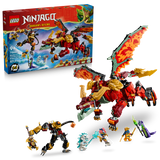 LEGO® NINJAGO® Wyldfyre's Transforming Dragon Mech - Pretend Play Building Toy for Kids Ages 9+ - TV Show Action Figures and Collectible Merch - Fantasy Gift Idea for Boys and Girls - 71868