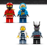 LEGO® NINJAGO® Battle at the Dragon’s Blade Building Set for Kids Ages 9+ - Display Model for a Bedroom - Collectible Merch with Mech and Dragon Action Figures - Gift Idea for Boys and Girls - 71871