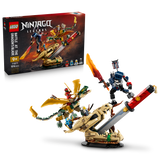 LEGO® NINJAGO® Battle at the Dragon’s Blade Building Set for Kids Ages 9+ - Display Model for a Bedroom - Collectible Merch with Mech and Dragon Action Figures - Gift Idea for Boys and Girls - 71871