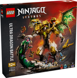 LEGO® NINJAGO® Ultra Dragon Battle - Building Toy for Kids Ages 12+ - Posable Dragon Figure for Play and Display - Creative Gift Idea for Teen Boys and Girls - 71872