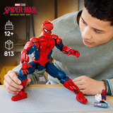 LEGO® Marvel Spider-Man Hero Figure - Super Hero Toy Building Set - Marvel Collectible for Kids - Gift for 12+ Year Old Boys and Girls - Posable for Dynamic Play and Display - 76346