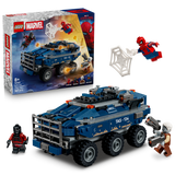 LEGO® Marvel Spider-Man Prison Transport Chase - Super Hero Building Toy with 4 Minifigures - Vehicle for Boys and Girls - Gift for Kids Ages 8+ and Fans of Spider-Man: Brand New Day - 76349