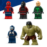 LEGO® ? Marvel Spider-Man vs. Hulk Epic Clash - Super Hero Building Toy - Spider-Man, Tarantula, Scorpion, Boomerang and Hulk Figures - Gift for Boys, Girls and Kids Ages 8+ - 76350