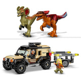 JURASSIC WORLD® PYRORAPTOR & DILOPHOSAURUS TRANSPORT - 76951