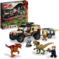 JURASSIC WORLD® PYRORAPTOR & DILOPHOSAURUS TRANSPORT - 76951