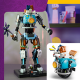 LEGO® Fortnite® KIT - Building Set for Kids - Gift for Boys, Girls and Gamers - Mech Action Figure with Posable Arms - Fortnite Toy that Includes a KIT Minifigure and Power Claw Accessory - 77081