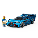 LEGO® Speed Champions Bugatti Vision Gran Turismo Hyper Sports Car Model Kit - Race Car with 1 Driver Minifigure - Building Set for Kids Ages 9+ - Gift for Gamer Boys and Girls - 77253