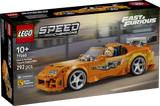 LEGO® Speed Champions The Fast and The Furious Toyota Supra MK4 - Sports Car Set with Brian O’Conner Minifigure - Fast and Furious Merch - Toy Car for Ages 10+ - Gift for Boys and Girls - 77260