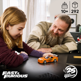 LEGO® Speed Champions The Fast and The Furious Toyota Supra MK4 - Sports Car Set with Brian O’Conner Minifigure - Fast and Furious Merch - Toy Car for Ages 10+ - Gift for Boys and Girls - 77260