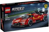 LEGO® Speed Champions Ferrari 499P - Ferrari Merch - Race Car Set with 1 Driver Minifigure - Building Set for Kids Ages 9+ - Car Racing Toy - Gift for Boys and Girls - 77261