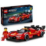 LEGO® Speed Champions Ferrari 499P - Ferrari Merch - Race Car Set with 1 Driver Minifigure - Building Set for Kids Ages 9+ - Car Racing Toy - Gift for Boys and Girls - 77261