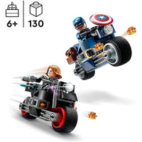 MARVEL® BLACK WIDOW & CAPTAIN AMERICA MOTORCYCLES - 76260