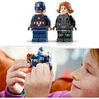 MARVEL® BLACK WIDOW & CAPTAIN AMERICA MOTORCYCLES - 76260