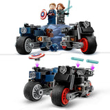 MARVEL® BLACK WIDOW & CAPTAIN AMERICA MOTORCYCLES - 76260