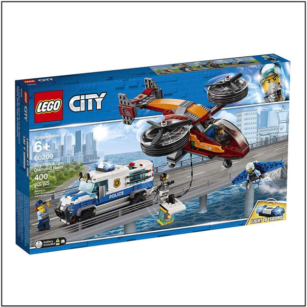 CITY SKY POLICE DIAMOND HEIST - 60209