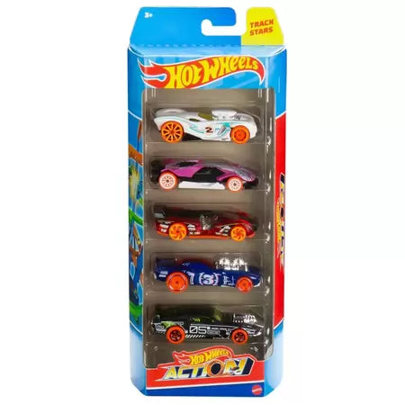 HOT WHEELS 5 PACK ASSORTED - ACTION  [1806]