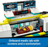 CITY EMERGENCY AIR AMBULANCE AIRPLANE - 60465