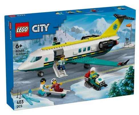 CITY EMERGENCY AIR AMBULANCE AIRPLANE - 60465