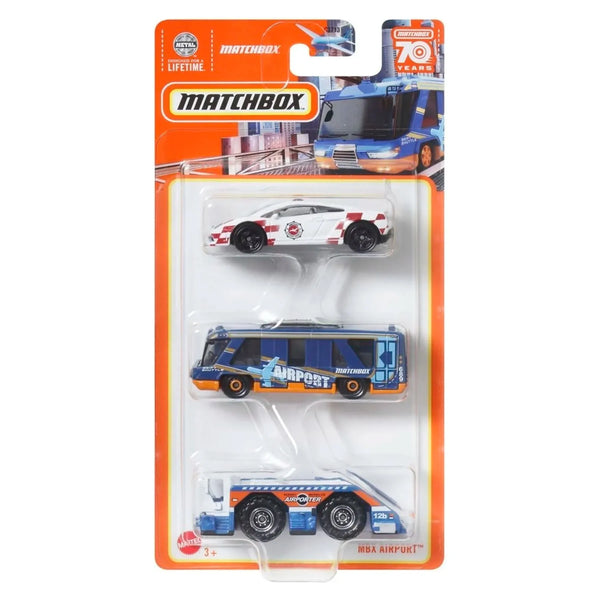 MATCHBOX 3 PACK - AIRPORT RESCUE III [C3713/HLC02]