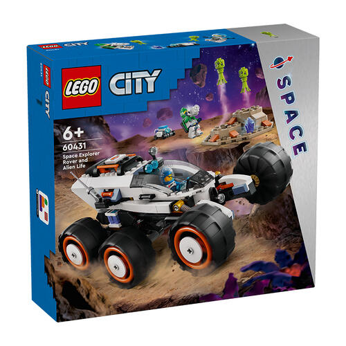 CITY SPACE EXPLORER ROVER AND ALIEN LIFE - 60431