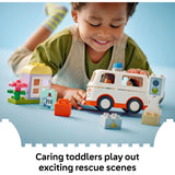 DUPLO® AMBULANCE & DRIVER - 10447
