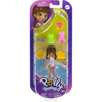 POLLY POCKETS SMALL FASHION DOLL - BEACH  [HNF50/HKV86]