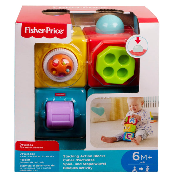 FISHER PRICE STACKING ACTION BLOCKS   [DHW15]