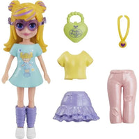 POLLY POCKETS SMALL FASHION DOLL - BLONDE   [HNF50/HKV83]