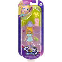 POLLY POCKETS SMALL FASHION DOLL - BLONDE   [HNF50/HKV83]