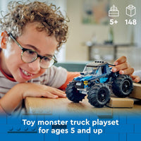 CITY BLUE MONSTER TRUCK - 60402