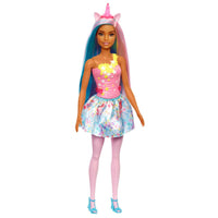 BARBIE DREAMTOPIA UNICORN DOLLS - BLUE & PINK HAIR [HGR18/HGR21]