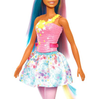 BARBIE DREAMTOPIA UNICORN DOLLS - BLUE & PINK HAIR [HGR18/HGR21]