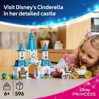 LEGO® DISNEY™ CINDARELLA'S CASTLE & HORSE CARRIAGE - 43275