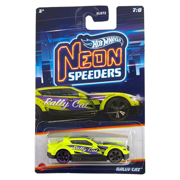 HOT WHEELS NEON SPEEDERS - RALLY CAT™  [HLH72]