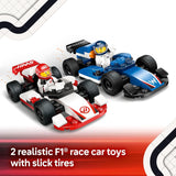 CITY F1® WILLIAMS RACING & HAAS F1® RACE CARS - 60464