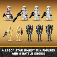 LEGO® STAR WARS™ CLONE TROOPER™ & BATTLE DROID™ BATTLE PACK - 75372