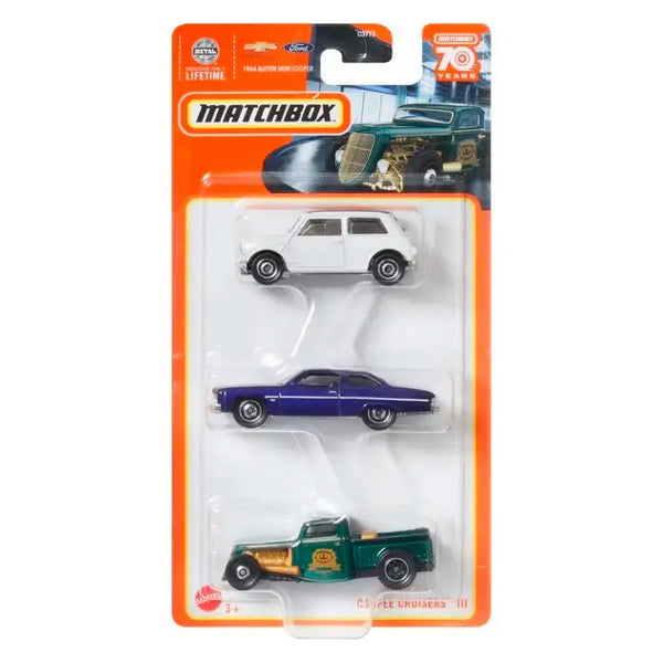 MATCHBOX 3 PACK - COFFEE CRUISERS III [C3713/HFK17]