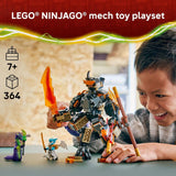 NINJAGO® COLE'S MISSION MECH & DRAGON ZANE - 71854
