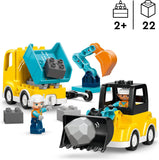 DUPLO® 3 IN 1 CONSTRUCTION VEHICLES - 10475