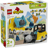 DUPLO® 3 IN 1 CONSTRUCTION VEHICLES - 10475