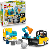 DUPLO® 3 IN 1 CONSTRUCTION VEHICLES - 10475