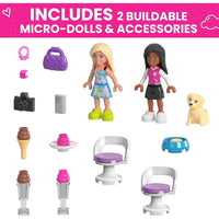 BARBIE MEGA CONVERTIBLE & ICE CREAM STAND  [HPN78]