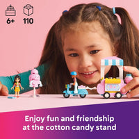 FRIENDS COTTON CANDY STAND AND SCOOTER - 42643