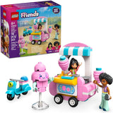 FRIENDS COTTON CANDY STAND AND SCOOTER - 42643