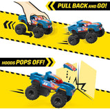 HOT WHEELS MEGA SMASH N CRASH RACE ACE MONSTER TRUCK BUILDING SET  [HMM49]