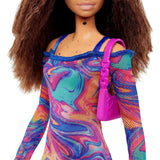 BARBIE FASHIONISTAS DOLL - CRIMPED HAIR & FRECKLES  [HJT03]