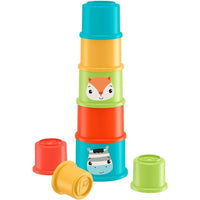 FISHER PRICE COLOURFUL STACKING CUBES  [GYM46]