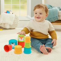 FISHER PRICE COLOURFUL STACKING CUBES  [GYM46]