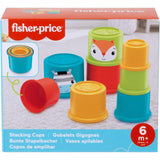 FISHER PRICE COLOURFUL STACKING CUBES  [GYM46]